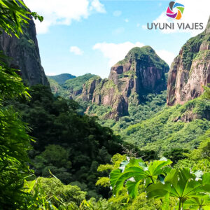 bosque de helechos gigantes